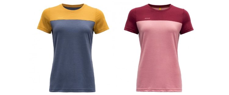 Damen Outdoor Merino T-Shirt Devold Women's Norang Tee