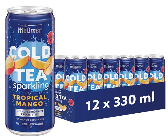 Messmer Cold Tea Sparkling Dosen