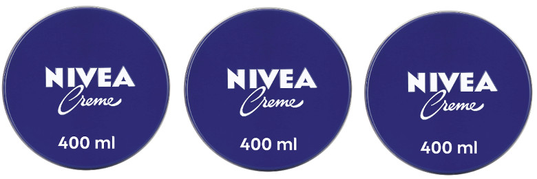 Drei Nivea Creme