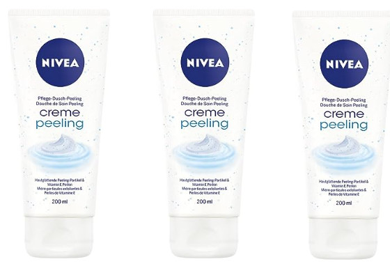 Dreimal Nivea Creme Peeling