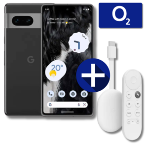 ❤️ Google Pixel 7 (128GB) + Chromecast mit Google TV für 99,99€ + 13GB LTE o2 Allnet für 19,99€/Monat (o2 Basic 20)