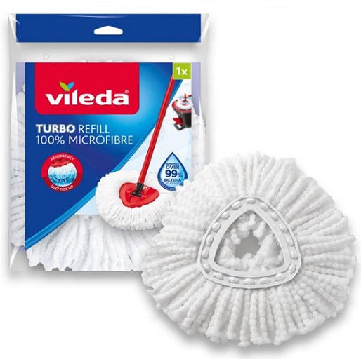 Thumbnail 🚀 Vileda Turbo Easy Wring &amp; Clean Classic Ersatzmoppkopf für 3€