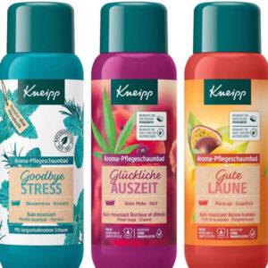 Kneipp Aroma-Pflegeschaumbad 400 ml für 2,23€ (statt 3,55€) - Duftsorten: Gute Laune und Goodbye Stress