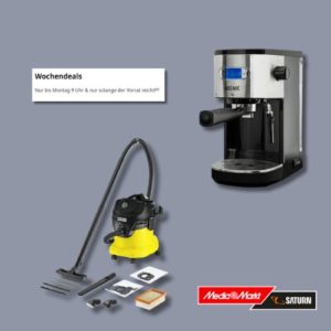 😯 Wochendeals bei MediaMarkt & Saturn – z.B. GORENJE JC200BE Slow Juicer für 99€ (statt 119€)