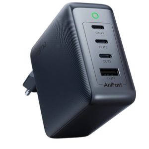 Oraimo 120W USB-C Ladegerät mit 4 Ports + gratis 20W USB- Charger für 37,99€