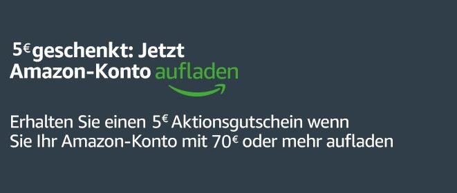  70 Euro Guthaben aufladen – 5 Euro Aktionsgutschein geschenkt