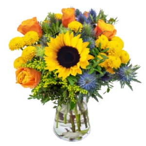 🌻 Blumenstrauß "Sonnenkuss" für 21,99€ zzgl. Versand