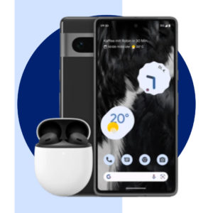 📱 Google Pixel 7 (128GB) für 1€ + Google Pixel Buds Pro + 200€ Wechselbonus + 0€ AG + 25GB 5G/LTE o2 Allnet für 34,99€/Monat (o2 mobil M)