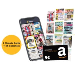 💥 Last Chance: 5€ Amazon.de-Gutschein geschenkt + 2 Monate Readly GRATIS