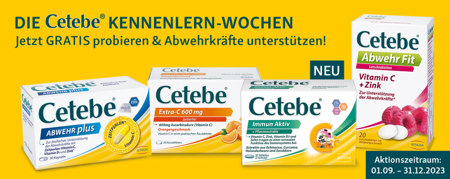 Cetebe Vitamine gratis testen