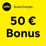 Günstigste Wärmestrom Tarife von YELLO in den Vergleichern + 50€ Bonus