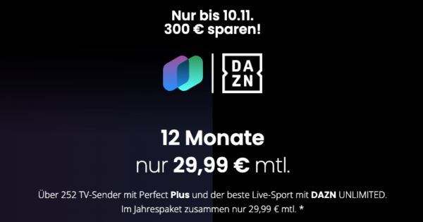 waipu.tv: 12 Monate nur 29,99€ mtl. (statt 40€) - Über 252 TV-Sender + DAZN