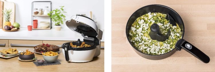 Heißluftfritteuse Tefal Actifry Genius Snaking FZ761015