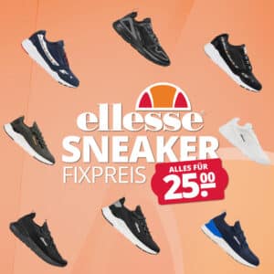 SportSpar: ellesse Sneaker für 25€ – bis zu 72% Rabatt