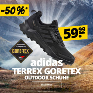 adidas Terrex AX4 GoreTex Herren Outdoor Schuhe für 59,99€ (statt 75€)