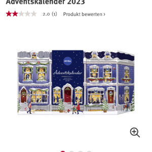 Nivea Adventskalender bei Rossmann für 31,47€ (statt  49,95)