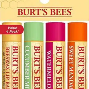 Burt's Bees 100 % natürlicher, feuchtigkeitsspendender Lippenbalsam im 4er-Pack für 6,91€ (statt 11€)