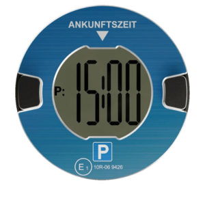 🚗 ooono Park - Elektronische Parkscheibe mit Zulassung fürs Auto in Blau oder Schwarz für 16,98€ (statt 22€)