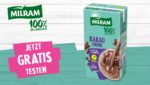 Milram pflanzlicher Kakao Drink gratis testen