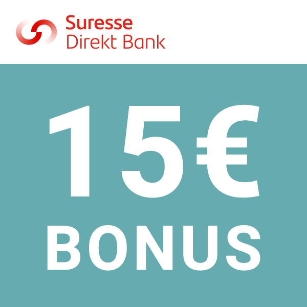 Thumbnail 🏦 3,8% Zinsen bei Suresse Direkt Bank Tagesgeld + 15€ Bonus