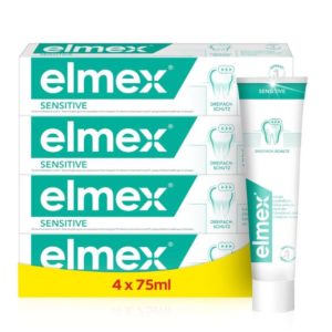 🪥🦷 elmex Sensitive Zahnpasta 4x 75ml für 13,56€ (statt 15,80€)