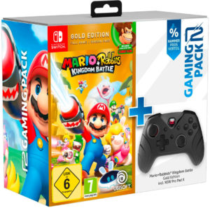 Mario&amp;Rabbids Nintendo Switch, inkl. ready2gaming Gamepad Pro für 50,82€ (statt 60€)