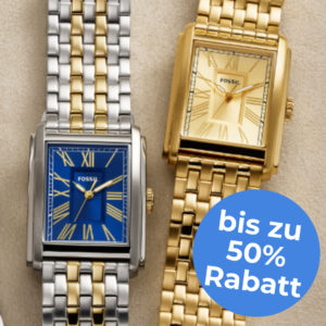 ⌚️ 💍 👜 Fossil: Bis zu 50% Rabatt auf ausgewählte Artikel - Uhren, Schmuck & Taschen