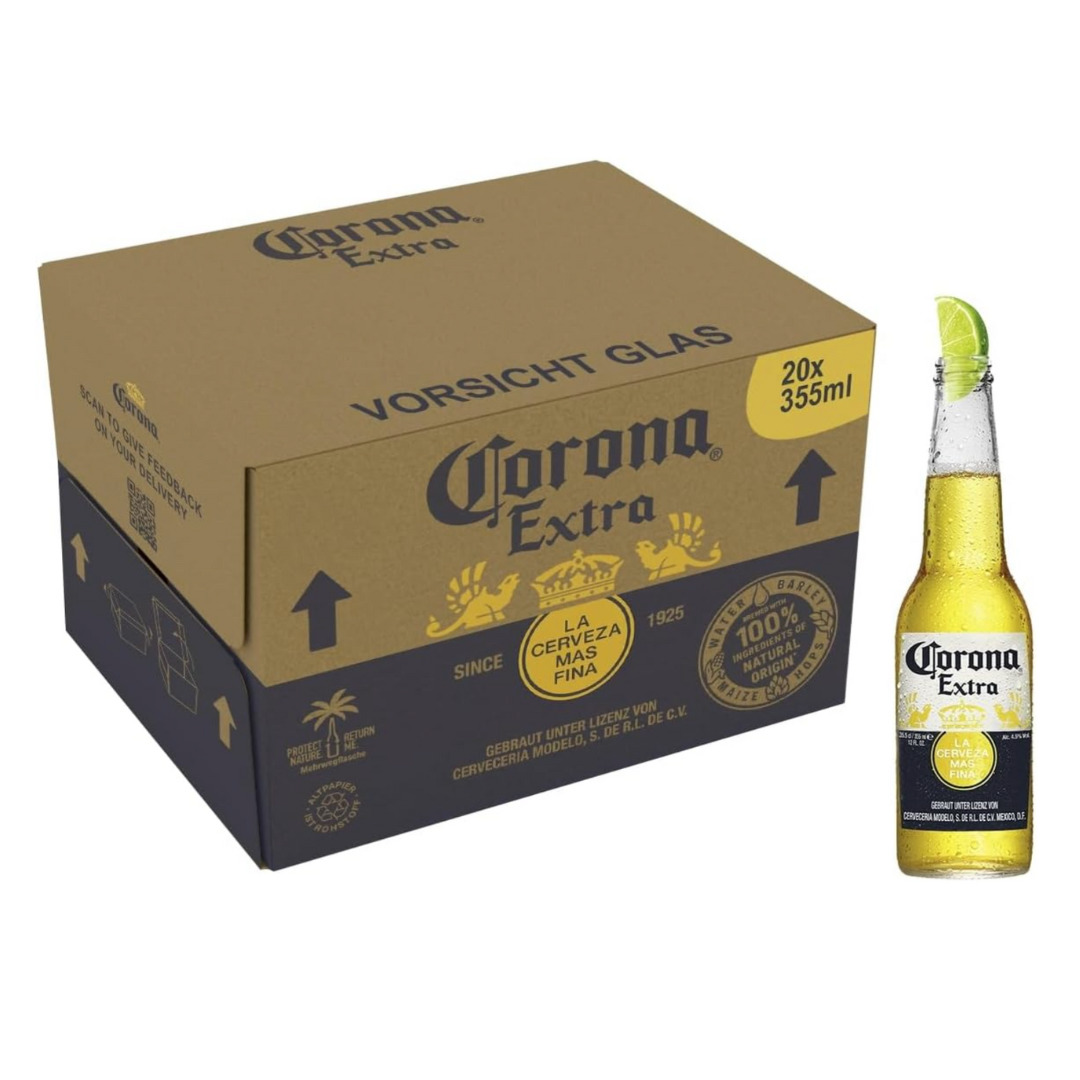 Thumbnail 🍺 20er Kiste Corona Extra Premium Bier für 16,14€ statt (24€) 🤩
