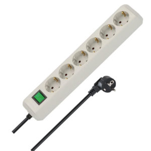 🤑 Brennenstuhl Eco-Line 6-fach Steckdosenleiste in Weiß für 5,75€ (statt 15€)