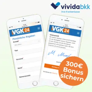 🤑 300€ Bonus für euer neues Smartphone, Tablet oder Smartwatch bei vivida bkk