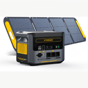 VTOMAN FlashSpeed 1500 Tragbare Stromstation 1548Wh mit 220W Solarpanel