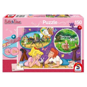 Schmidt-Spiele Bibi & Tina - Freundinnen für immer Puzzle (150 Teile) für 5€ (statt 13€)