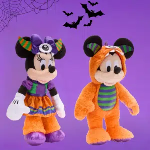 Thumbnail 🐭🎃 Minnie Maus &amp; Micky Maus - Halloween Kuscheltier für je 14,90€ (statt 31€)