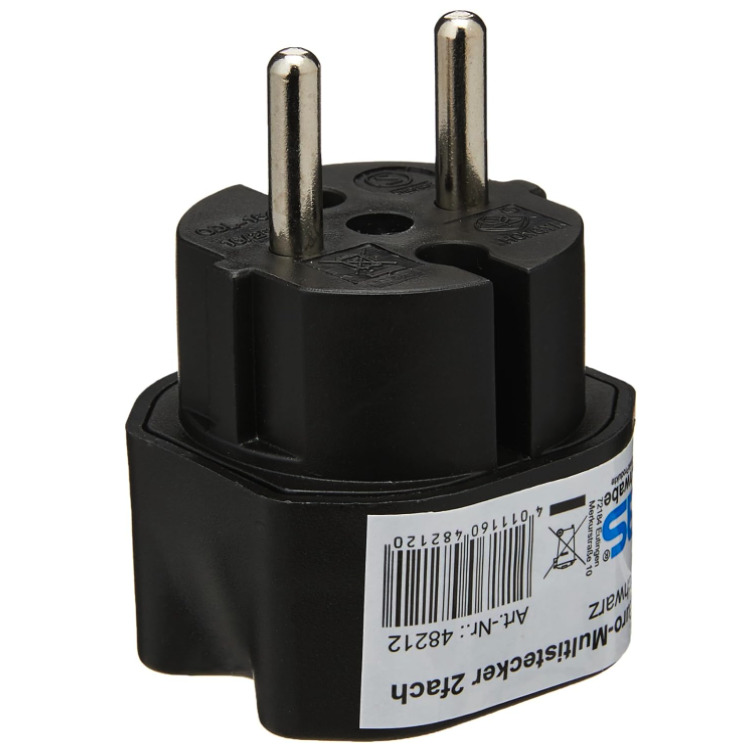 as - Schwabe 48212 2-fach Eurostecker für 1,99€ (statt 7€)