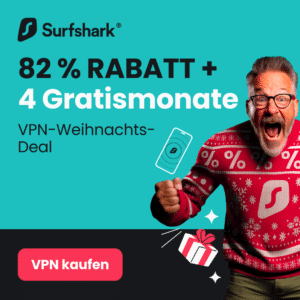 🔥 2 Jahre lang Internetsicherheit mit Surfshark VPN für nur 2,69€/mtl. + 4 Monate GRATIS