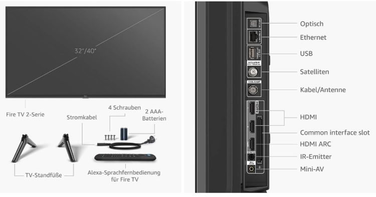 HD Smart-TV Amazon Fire TV-2