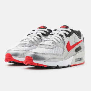 Herren-Sneaker Nike Air Max 90 Photon Dust/University Red für 76,46€ (statt 105€)