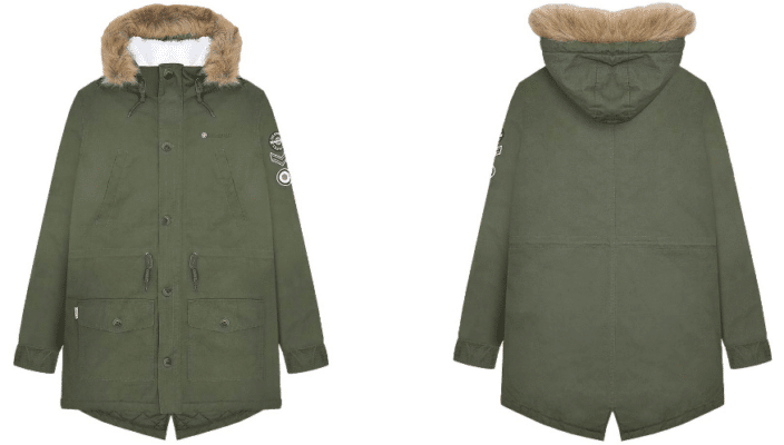 Lambretta Sherpa Lined Herren Parka
