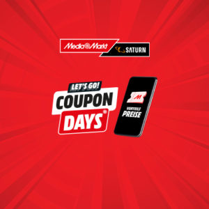 💯 Coupon Days: bis zu 30% Rabatt auf Smartphones, Notebooks uvm. für alle myMediaMarkt-Kunden