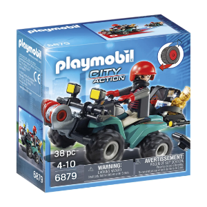 Playmobil City Action Ganoven-Quad mit Seilwinde für 15,94€ (statt 22€)