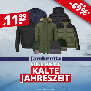 Bis zu 69% Rabatt auf Lambretta Bekleidung bei SportSpar