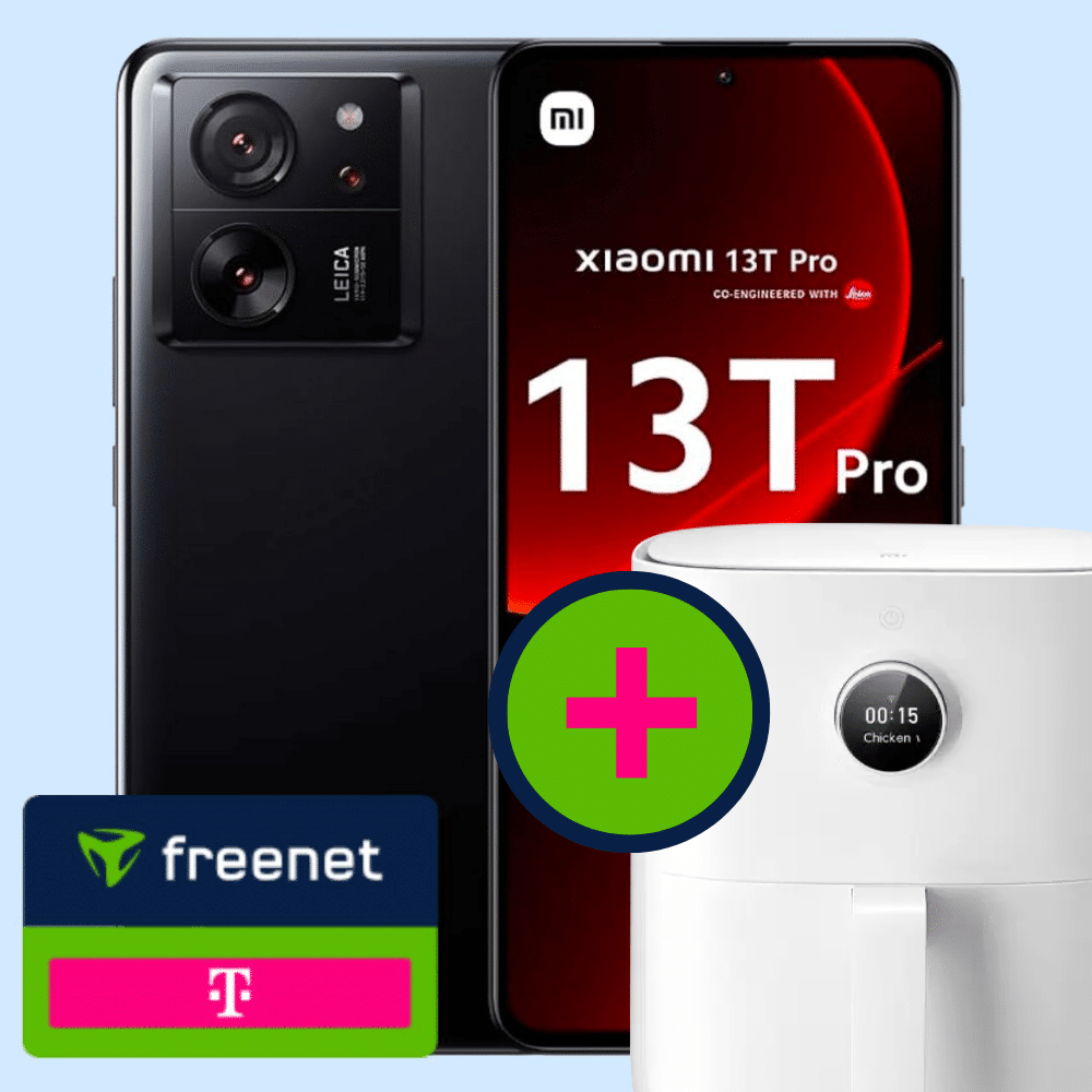 Thumbnail 📱 Xiaomi 13T Pro (1TB) für 19€ + 15GB LTE Telekom Allnet für 29,99€/Monat + 50€ Wechselbonus (Telekom green LTE)