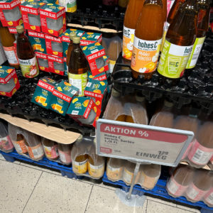 Rewe offline: gratis Glas beim Kauf von Hohes-C Saft, Rewe, Hannover