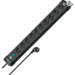 6-fache Steckdosenleiste (Brennenstuhl Premium-Line) für 11,83€ ✅ top-bewertet