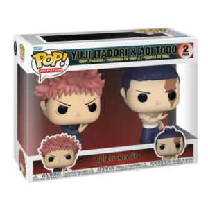 Funko Pop! Jujutsu Kaisen - Yuji Itadori &amp; Aoi Todo Vinyl 2er-Pack für 17,94€ (statt 31€)