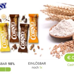 Corny 7er Packung für 89 Cent Dank Kaufland und Marktguru