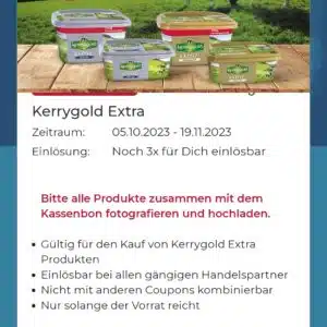 Kerrygold Extra z.b. 250 g für 1,09€
