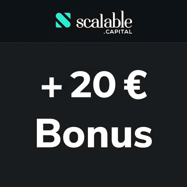 Thumbnail 💵 Scalable Capital Broker: 99 Cent je Trade + 20€ Bonus vom Doc + 4% p.a. Zinsen!