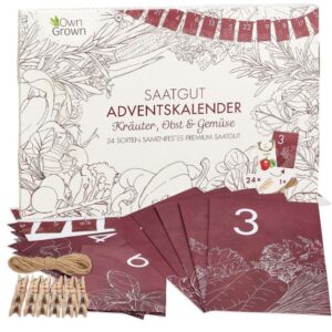 Saatgut Adventskalender für 9,98€