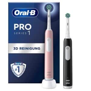 Oral-B Pro Series 1 Duo schwarz & pink